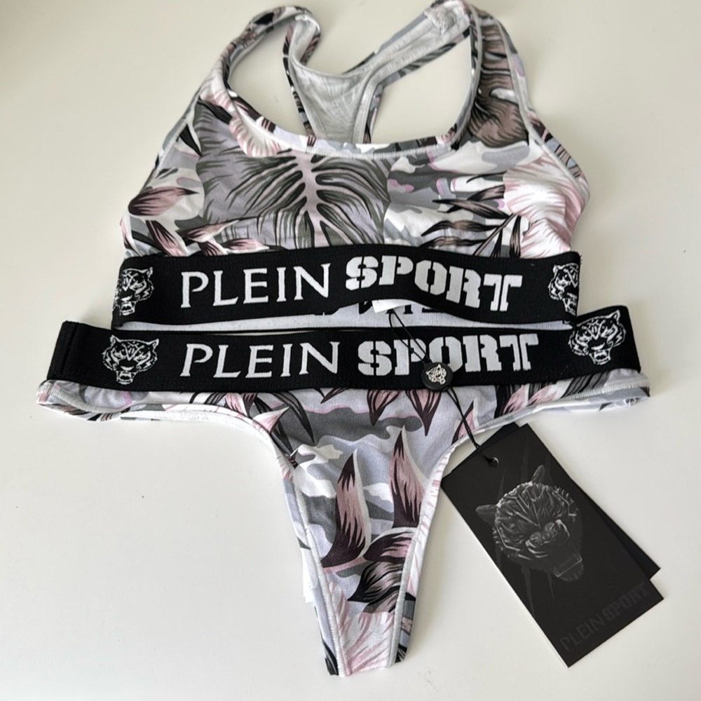 Plein Sport Jogging Lingerie Set Small NWT